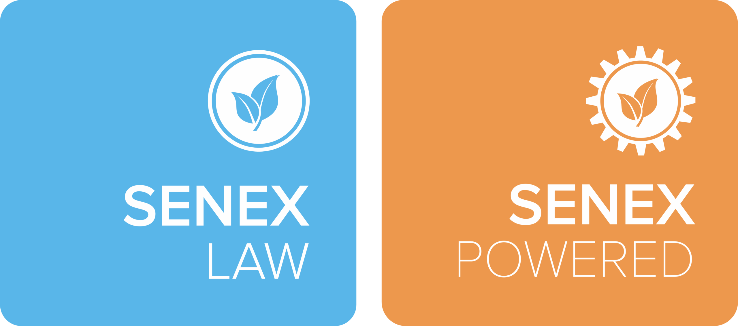 Senex Law logo Senex Law Double block - header logo