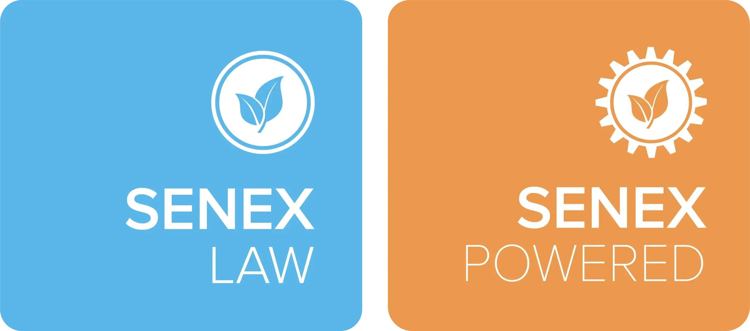 Senex Law logo Senex Law Double block - header logo